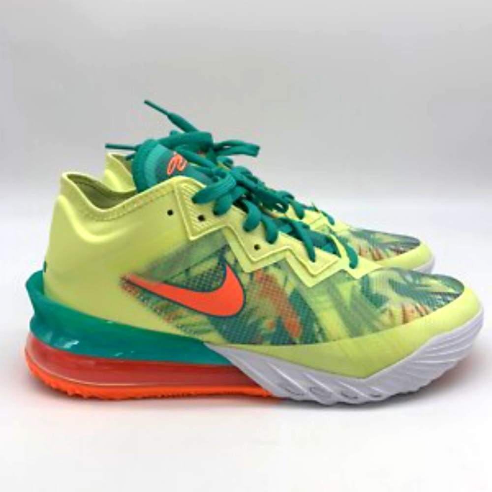 Nike Yellow and Green Sneakers